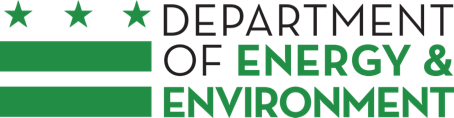 Logo of the District of Columbia's Department of Energy and Environment (DOEE)