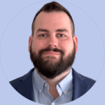 A circular headshot of Austin.