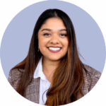 A circular headshot of Hailee.